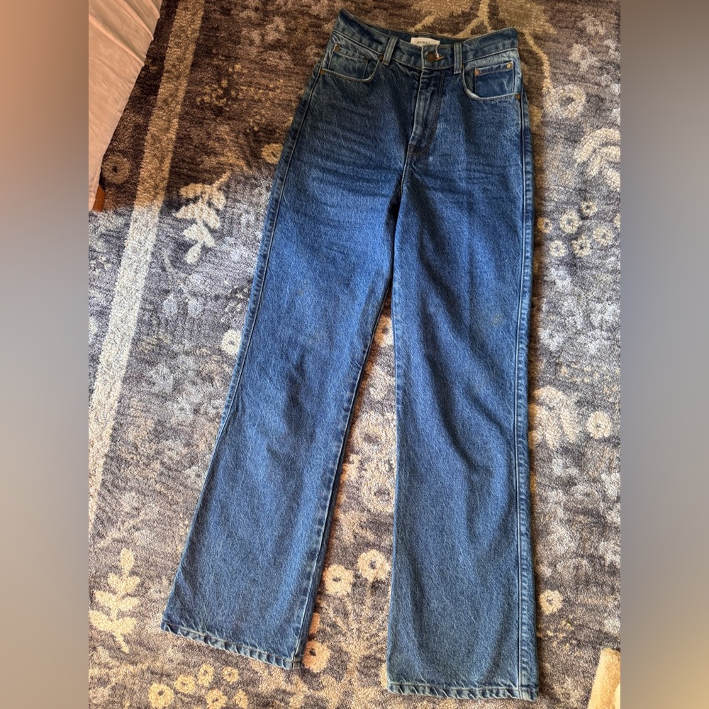 Spell Women's Daisy Patchwork Wide Leg Jeans
